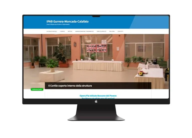 Web Responsive Casa di Riposo Anziani Caltanissetta