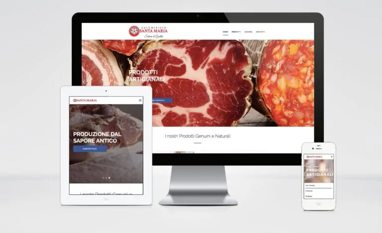 Salumificio Santamaria sito web