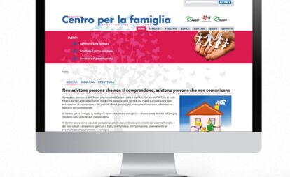 sito web progetto centro per famiglia arci - auser